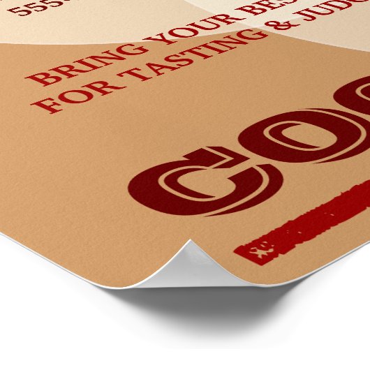 Big Bold Chili zet Poster uit voor concurrentie (Hoek)