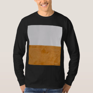 Big Bold Graphic Oranje & White T-shirt