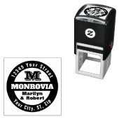 Big Bold Large Print Zelfinktende Stempel (In situ)