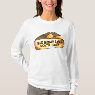 Big Bone Lick State Park (edelmetaal) T-shirt