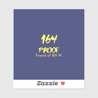 Big Book Vriend van Bill W. Sticker