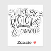 Big Books Sticker (Vel)