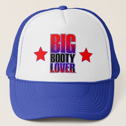 Big Booty Lover Funny Trucker Pet (Voorkant)