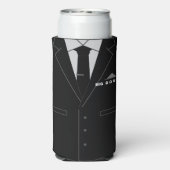 Big Boss Can Coolers Personalized Funny Gift (Seltzer Achterkant)