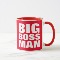 BIG BOSS MAN, Funny DAD koffiemokken
