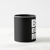 BIG BOSS-MAN, Funny koffiemompjes Mok (Midden)