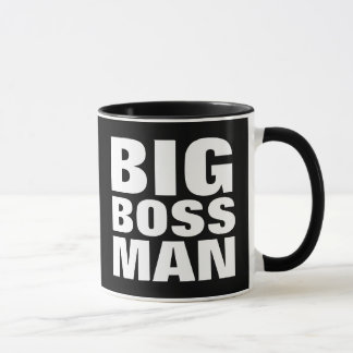 BIG BOSS MAN, Grappige koffiemok Mok