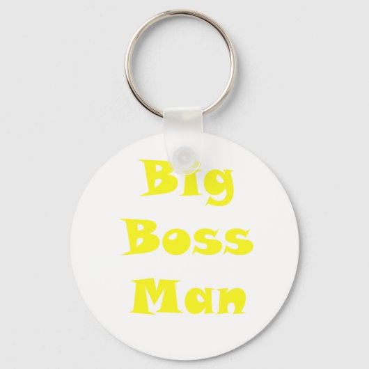 Big Boss Man Sleutelhanger (Voorkant)