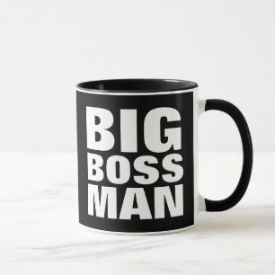 BIG BOSS MAN, Tasse à café drôle