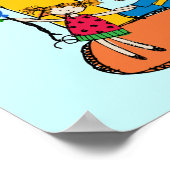 Big Bounce Boy 3e Verjaardag T shirten en geschenk Poster (Hoek)