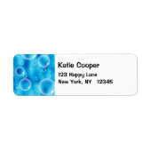 Big Bouncing Blue Bubbles Etiket (Voorkant)