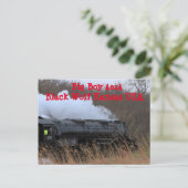Big Boy 4014 Black Wolf Kansas États-Unis. Carte p (Debout devant)