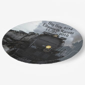 Big Boy 4014 Ellsworth Kansas Papieren Bordje (Gekanteld)