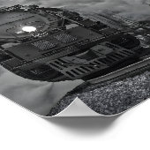 Big Boy 4014 stoommachine Poster (Hoek)