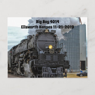 Big Boy 4014 Stoomtrein Briefkaart