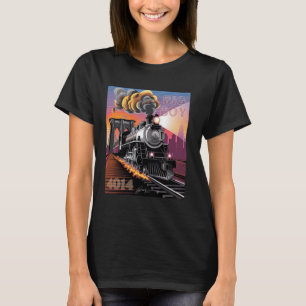 Big Boy 4014 Trein Stoomlocomotief 4014 RA T-shirt