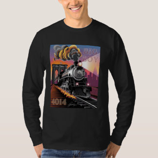 Big Boy 4014 Trein Stoomlocomotief 4014 RA T-shirt