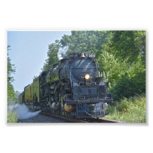 Big Boy No. 4014 Steam Locomotive Foto Afdruk