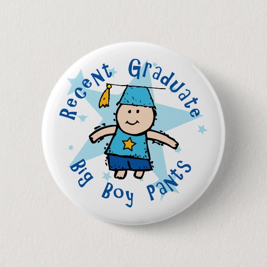 Big Boy Pants Ronde Button 5,7 Cm (Voorkant)