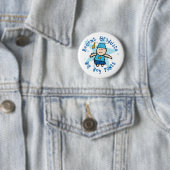 Big Boy Pants Ronde Button 5,7 Cm (In situ)