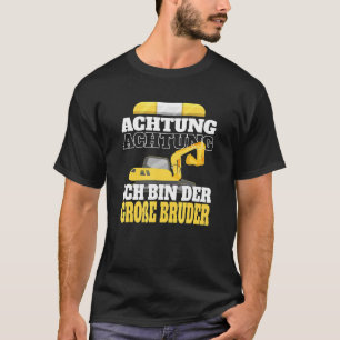 Big Boy Small Cr, broeder Digger Builder voor kind T-shirt
