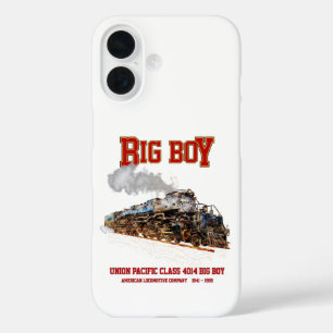 Big Boy Stoomtrein Amerikaanse Locomotief iPhone 16 Hoesje