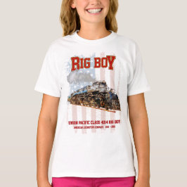 Big Boy  Stoomtrein Amerikaanse Locomotief T-shirt