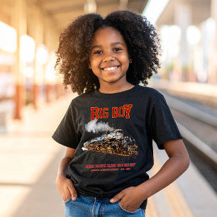 Big Boy Stoomtrein Amerikaanse Locomotief T-shirt