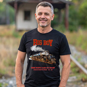 Big Boy Stoomtrein Amerikaanse Locomotief T-shirt