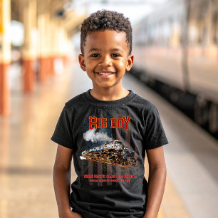 Big Boy Stoomtrein Amerikaanse Locomotief T-shirt