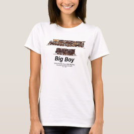 Big Boy  Stoomtrein Amerikaanse Locomotief T-shirt