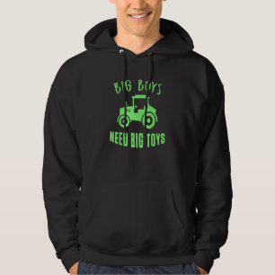 Big Boys hebben een Big Toys Tractor drive Farmer  Hoodie