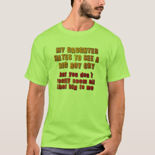 Big Boys niet roken T-shirt