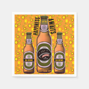 BIG BREWS Aangepast bier Servet