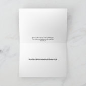 Big Bright Yellow Sunflower Foi Anniversaire Carte (Intérieur)