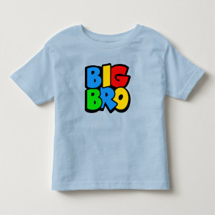 Big Bro Brother Retro Gamer Gaming Geïnspireerd de Kinder Shirts