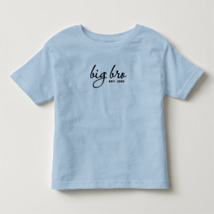 Big Bro est 2025 Kinder Shirts