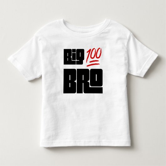💯 Big Bro Kinder Shirts (Voorkant)