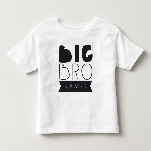 Big Bro & Lil Bro set Kinder Shirts (Voorkant)