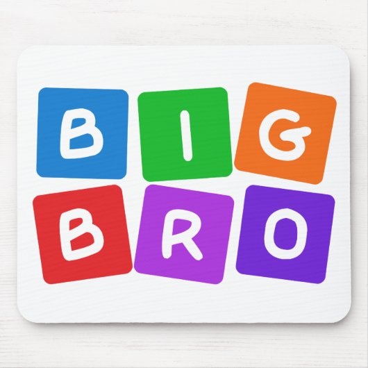Big Bro mousepad Muismat (Voorkant)