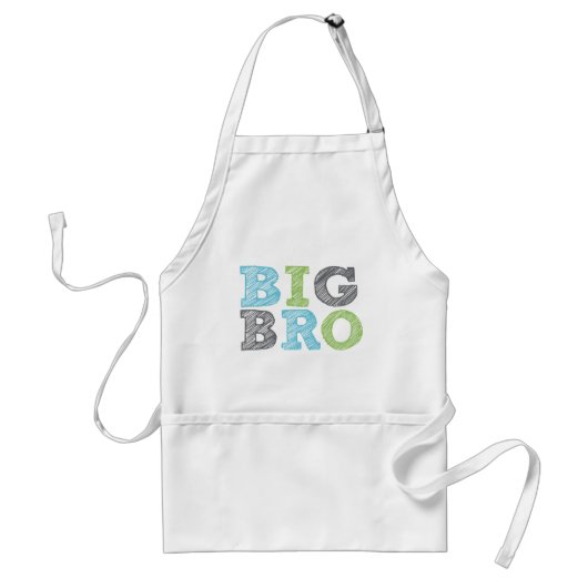 Big Bro Standaard Schort (Voorkant)
