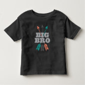 Big Bro Tribal Arrows Brother Boys T-shirt (Voorkant)