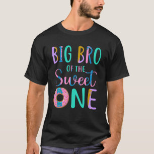 Big Bro van de Sweet One Brother 1e Verjaardag Mei T-shirt