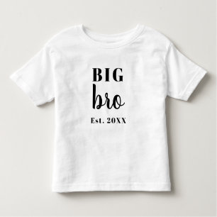 Big Bro Year Kinder Shirts