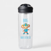 Big Brother Aangepaste Monkey-tekst Waterfles (Voorkant)