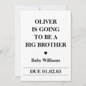 Big Brother aankondiging krant (Achterkant)