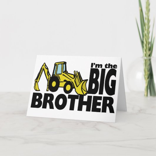 Big Brother Backhoe Kaart (Voorkant)