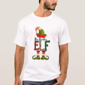 Big Brother Elf Matching Family, Kerstmis Pa T-shirt (Voorkant)
