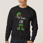 Big Brother Elf Matching Family Kerstmis Pajama C Trui (Voorkant)