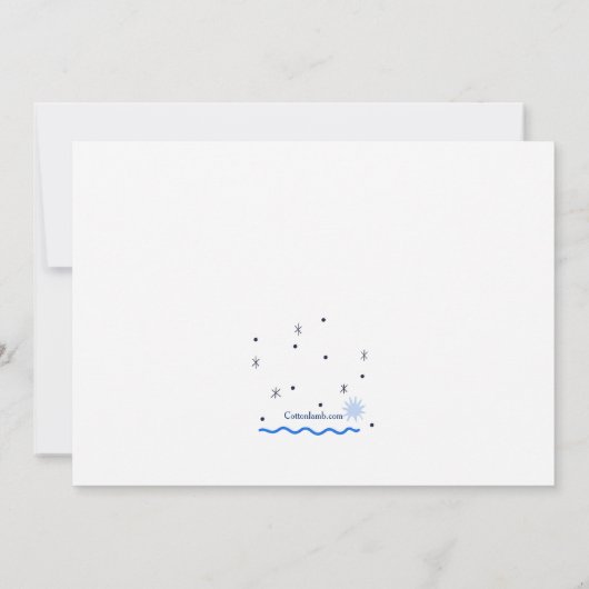 Big Brother Faire-part de grossesse (Dos)